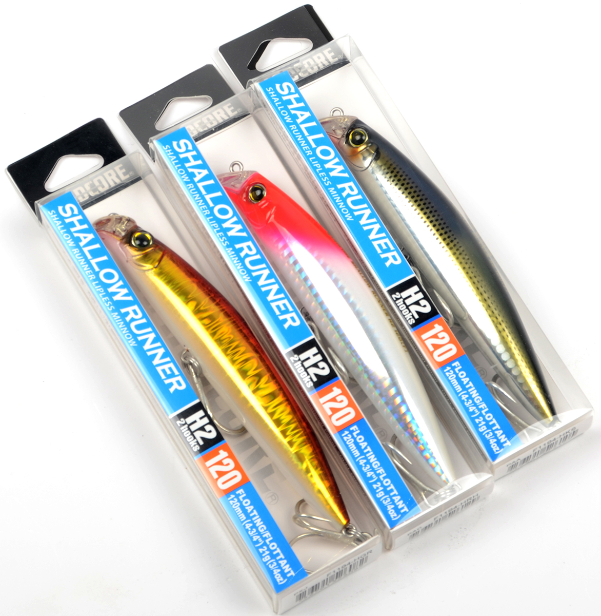 Вoблер Yo-Zuri F1194 - Hardcore Shallow Runner H2 120мм цв. HRH