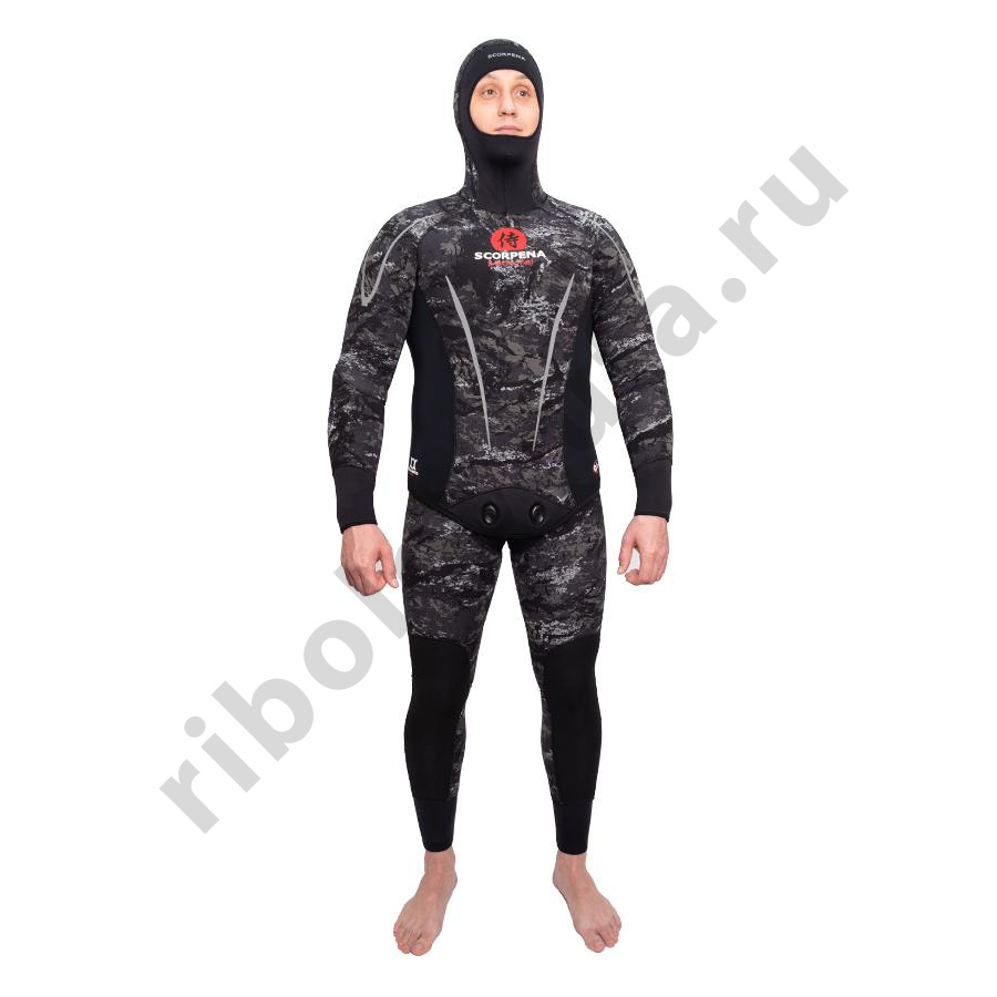 Гидрокостюм Scorpena 5мм Samurai Yamamoto Camo р. M   (25)