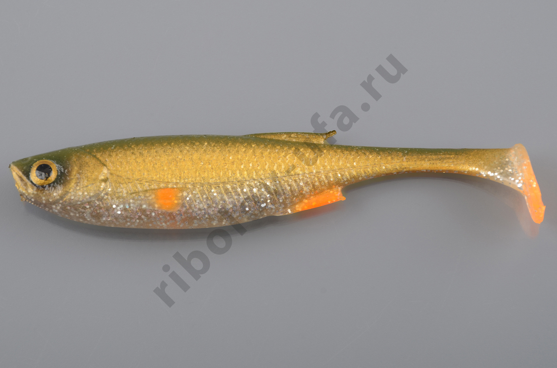 Силиконовая приманка Savage Gear Craft Shad 10см 6гр # Green Silver 