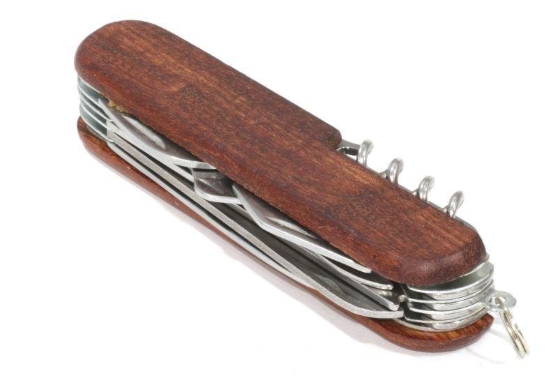 Мультитул Следопыт 11 предметов, деревянная ручка, в коробке PF-MT-12