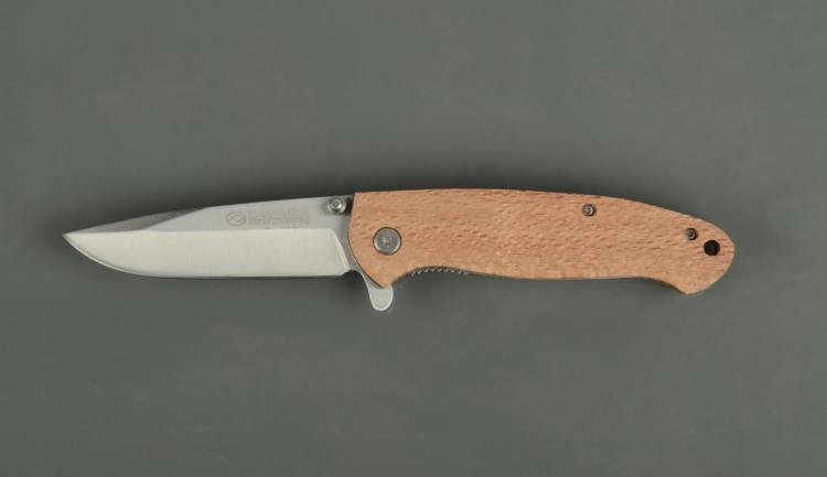 Нож складной Kosadaka N-F24 19.8/11.2 см, 103 гр., с деревянной рукояткой