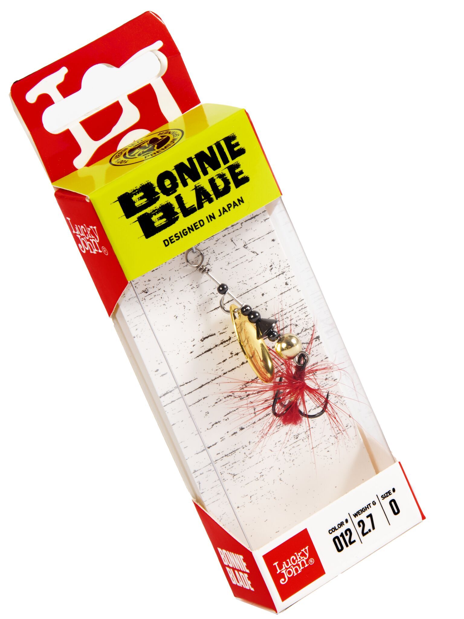 Блесна вращ. Lucky John Bonnie Blade #0, 2.5гр., цв. 012