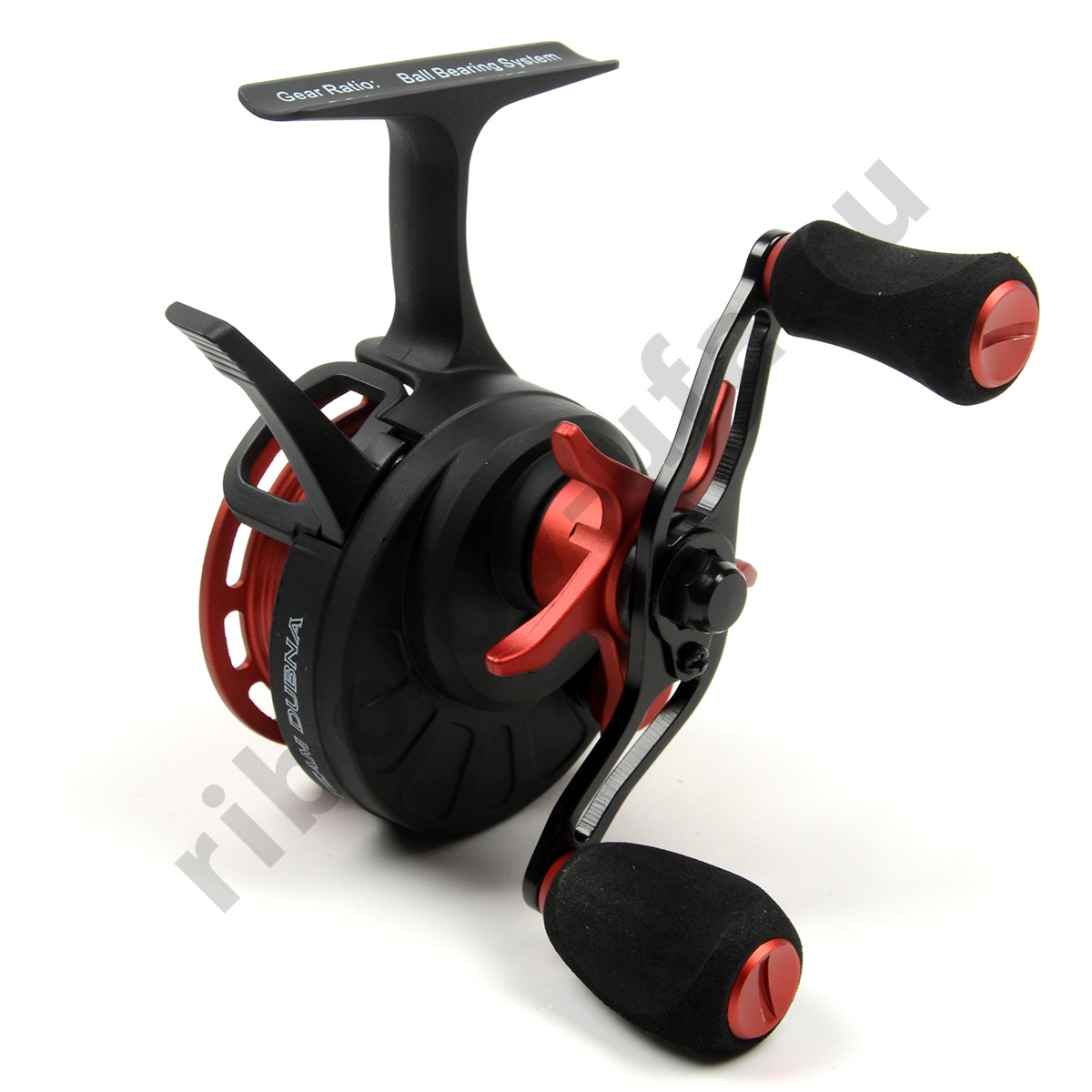 Катушка зимняя мульт. Jig It Team Dubna Vib Special G2, left hand