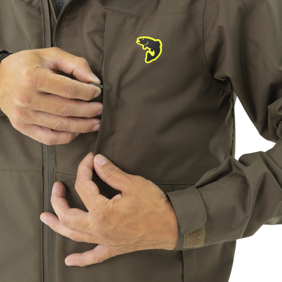 Куртка Aquatic КД-02Х от дождя (цвет хаки, ткань мембрана 10000/10000) р. 52-54