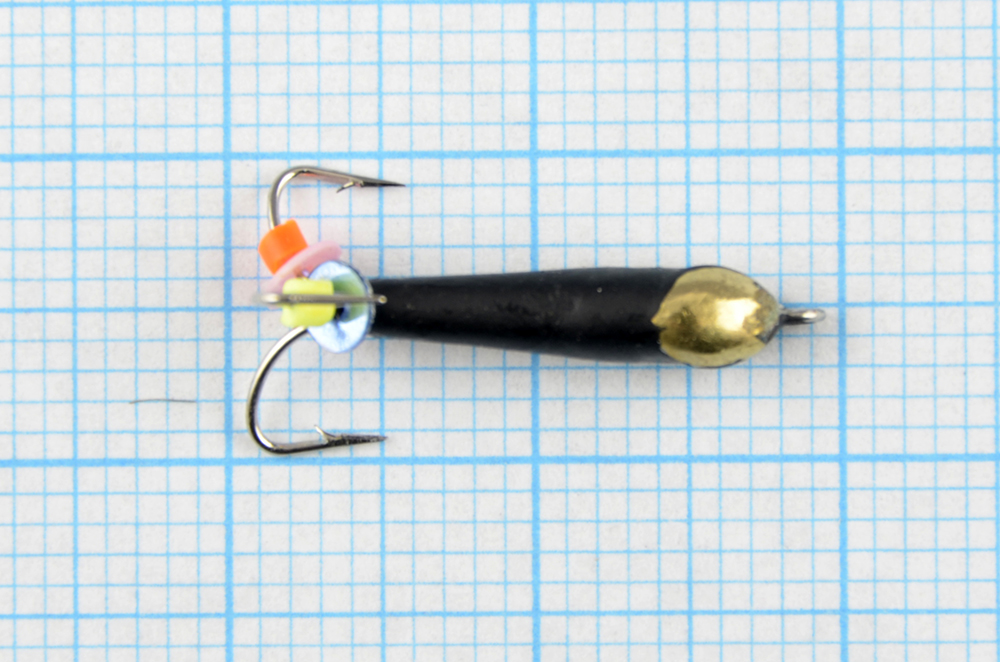 Мормышка Wormix точеная вольфрамовая Черт d=3 высокий с коронкой арт. 111