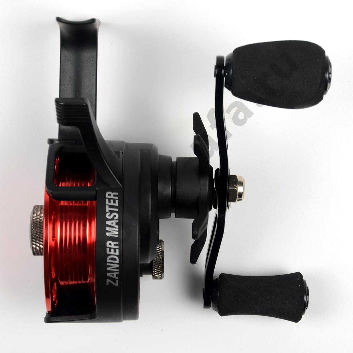 Катушка зимняя Zander Master Energy L, цв. черно-красный