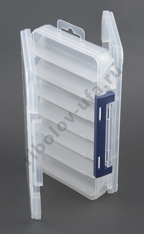 Коробочка Pontoon 21 LCB двусторонняя (200х126х36мм) прозрачная