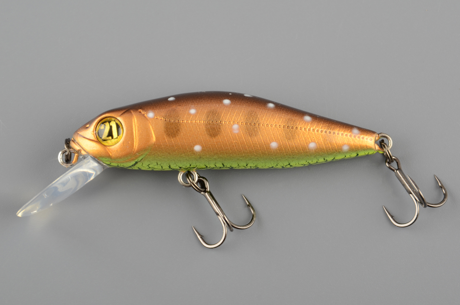 Воблер Pontoon 21 Crack Jack 58F-MR, 58мм., 4.9гр., погруж.1.5-1.7м., №729