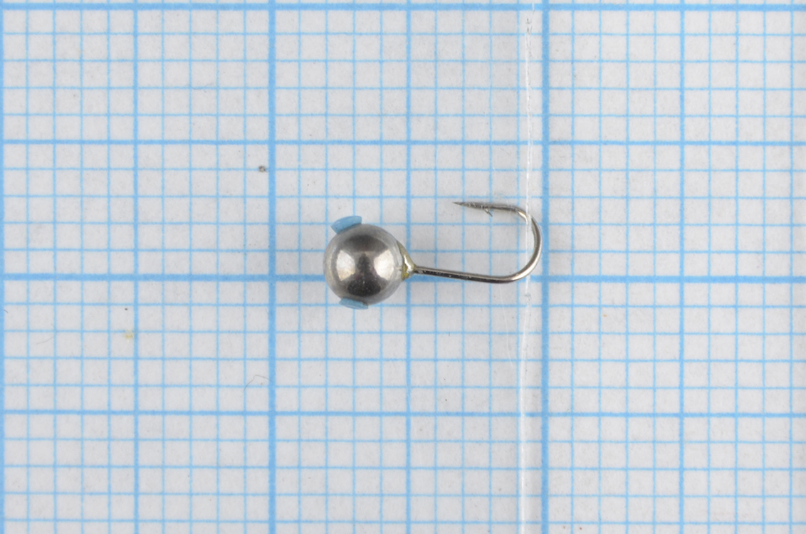 Мормышка вольфрам.Тульская Дробинка с кембриком d-3,0мм черн.