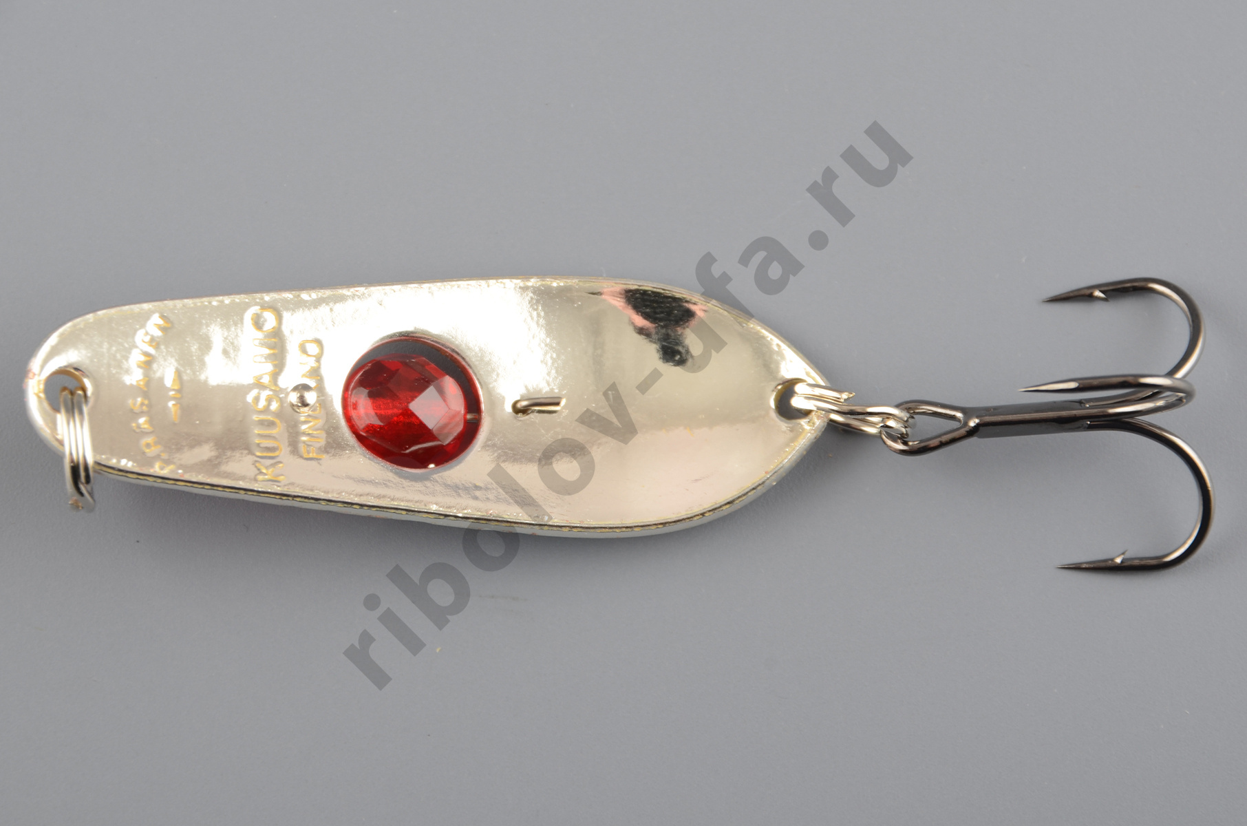 Блесна колеб. Kuusamo Rasanen 50/11 (бусинка) GL/BL/BLU/Pink-S, UV