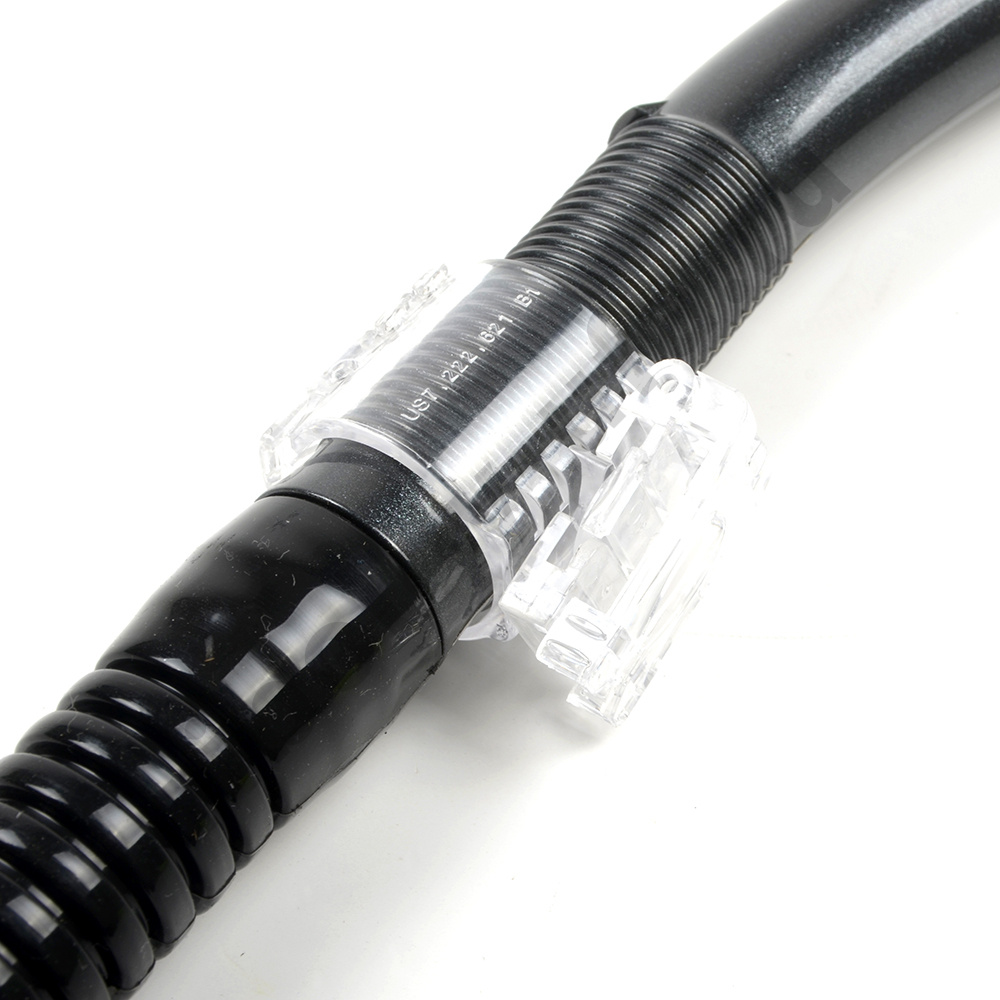 Трубка Sargan Сонора черный металлик, черный силикон