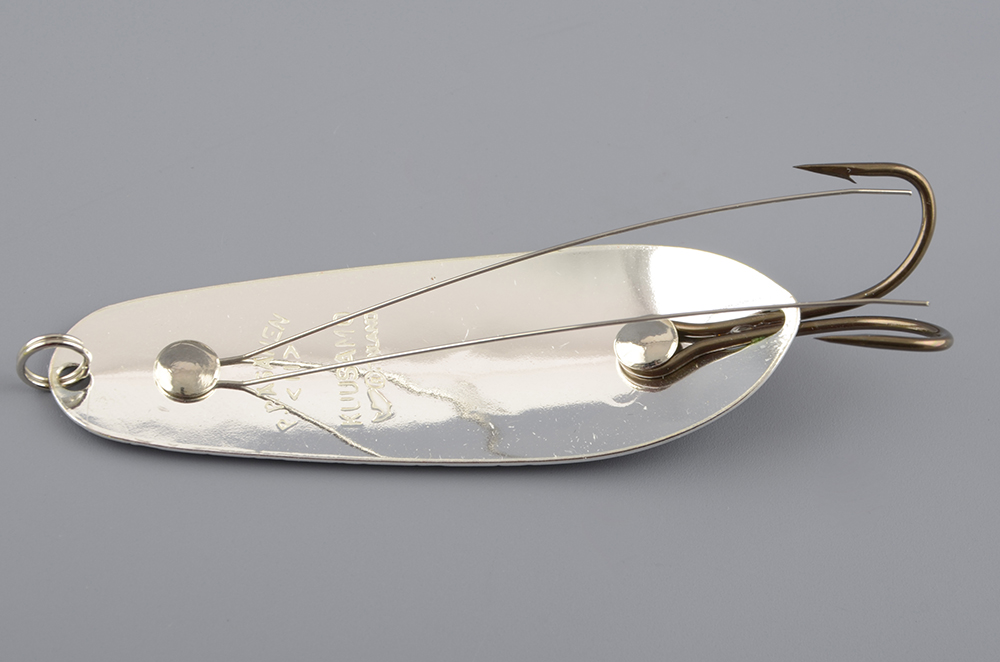 Блесна колеб. Kuusamo Rasanen 70/10 (незацеп.) BL/GR/FYe-S