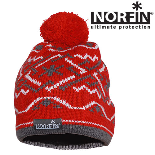 Шапка женская Norfin Norway Women Red р. L