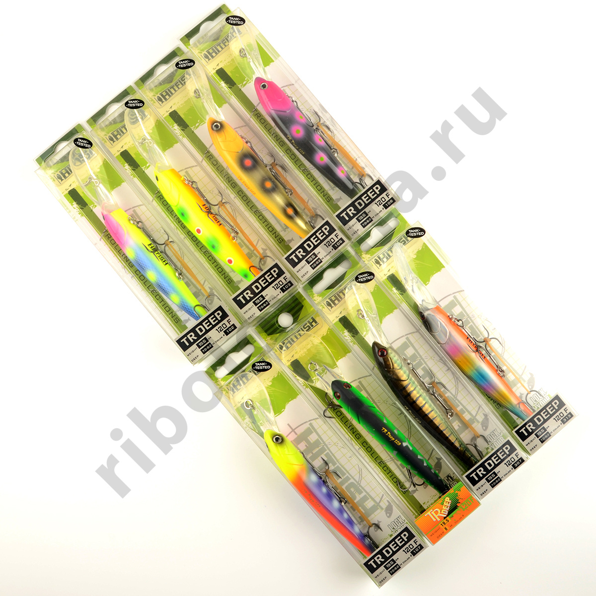 Воблер Hitfish TR Deep 120 тролл., 12см., 20гр., 8м #102