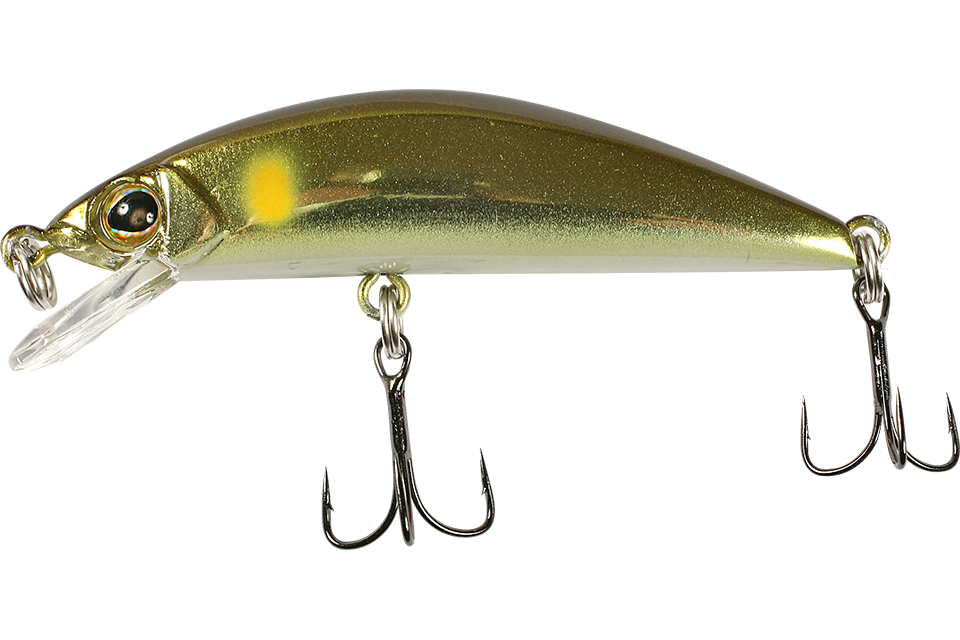 Воблер Jackall Timon Tricoroll 55F gold ayu