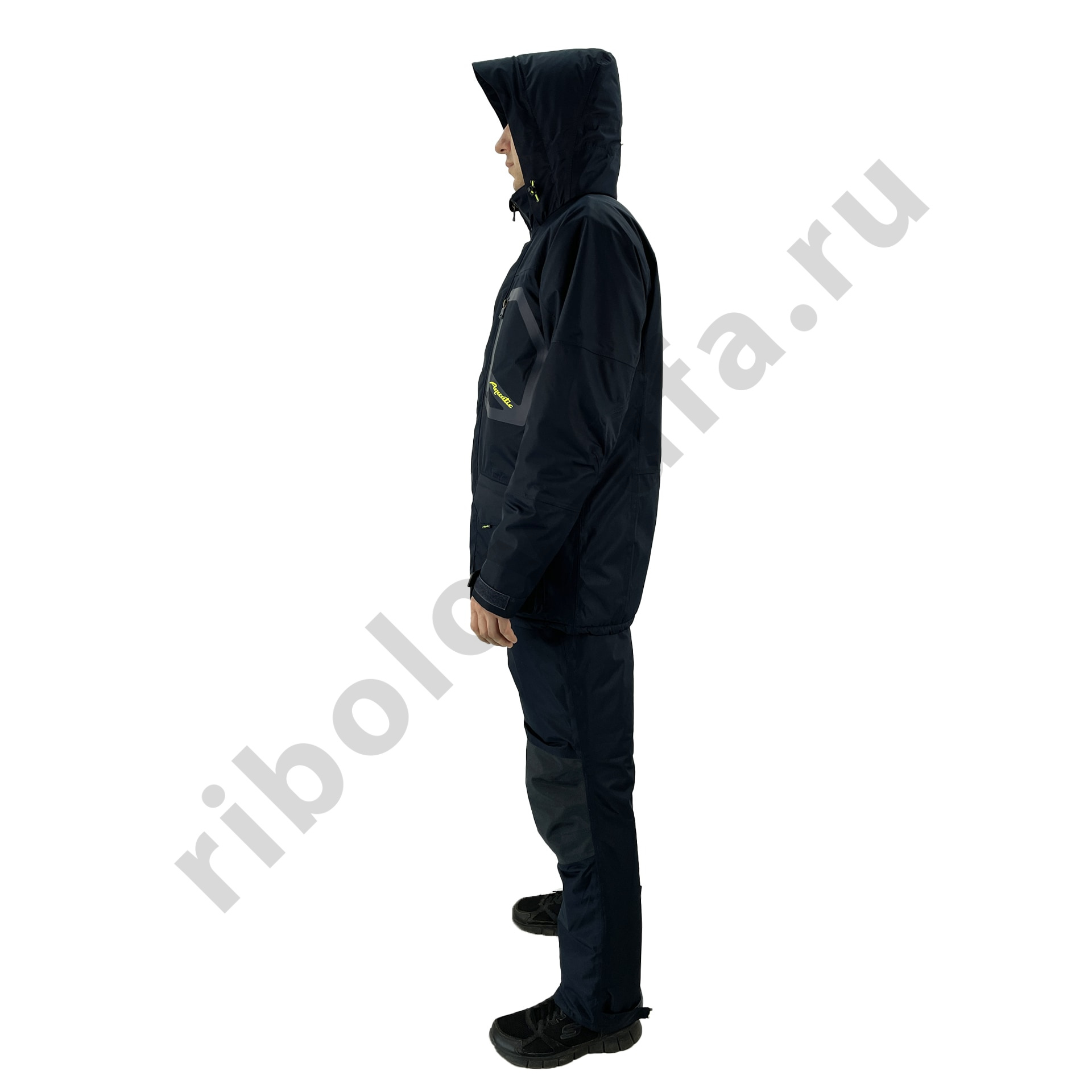 Костюм Aquatic демисезонный К-20ТС (цв. темно-синий, Soft Shell с мембраной 5000/5000) р. 46-48