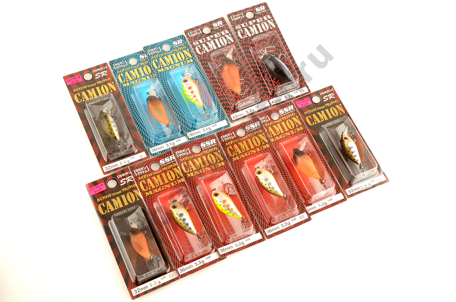 Воблер Smith Camion Magnum SR 3,6см 3,1гр 0,6м цв.C-SR32