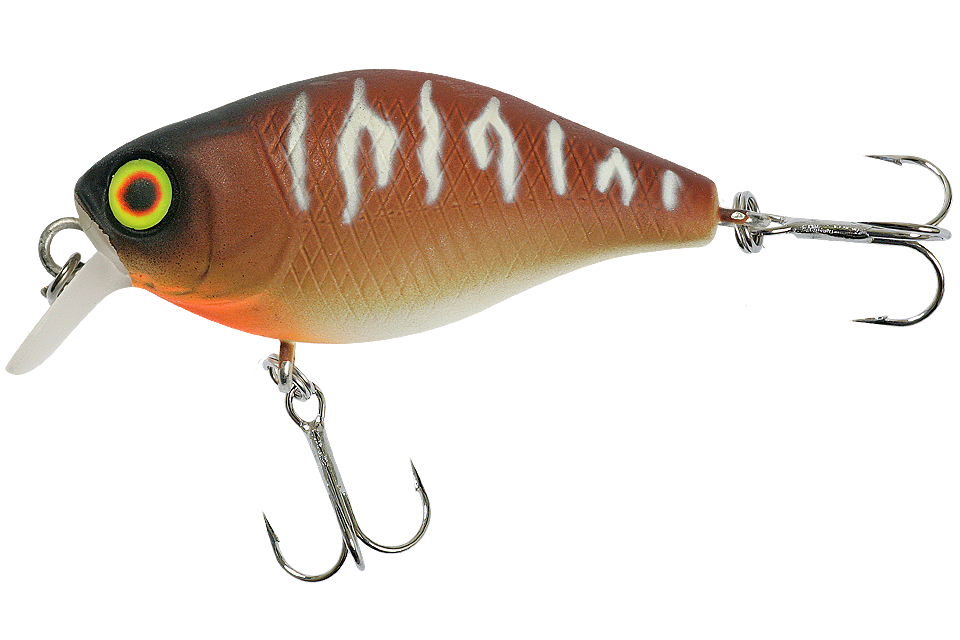Воблер Jackall Chubby 38 SR Silent дл. 3.8 см, гл. 0.6-1.0 м, 4 гр, floating, цв. bug tiger