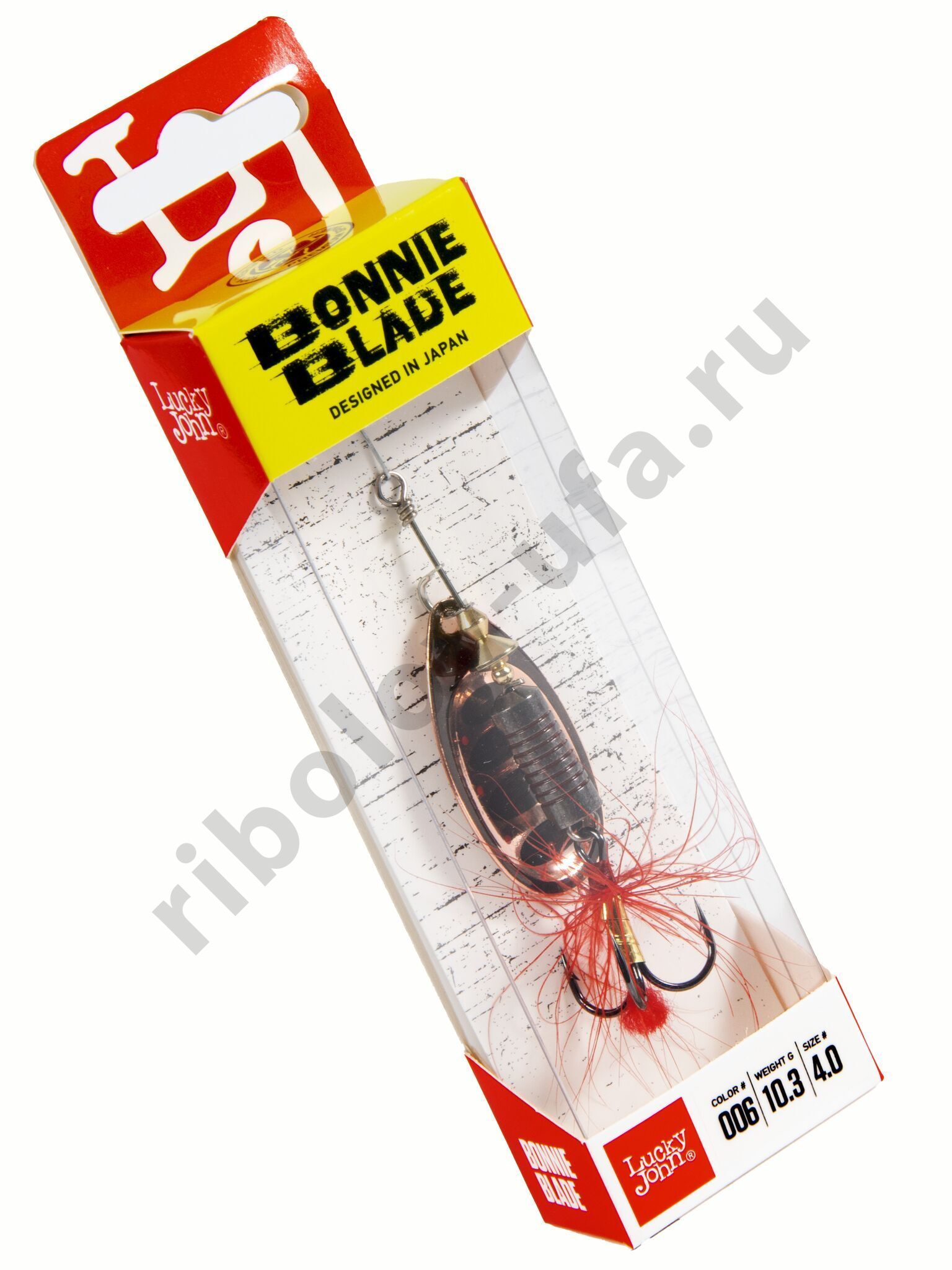 Блесна вращ. Lucky John Bonnie Blade #04, 10.3гр., цв. 006