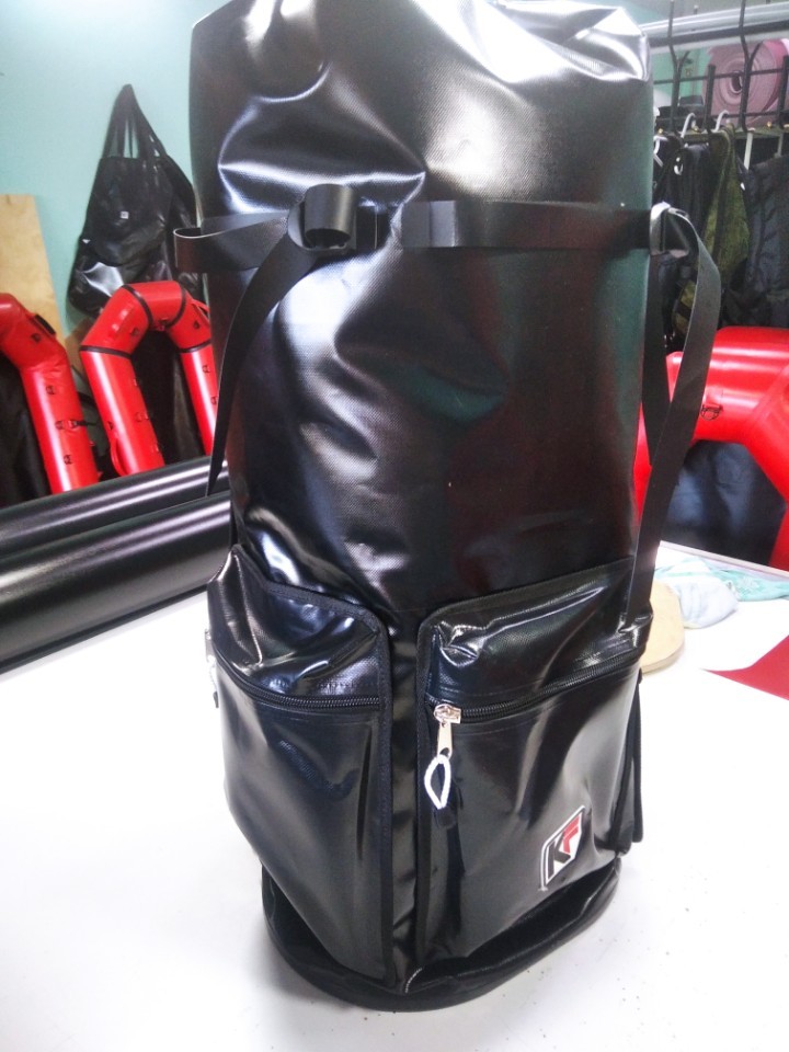 Герморюкзак KF-fish 100л + 3 кармана