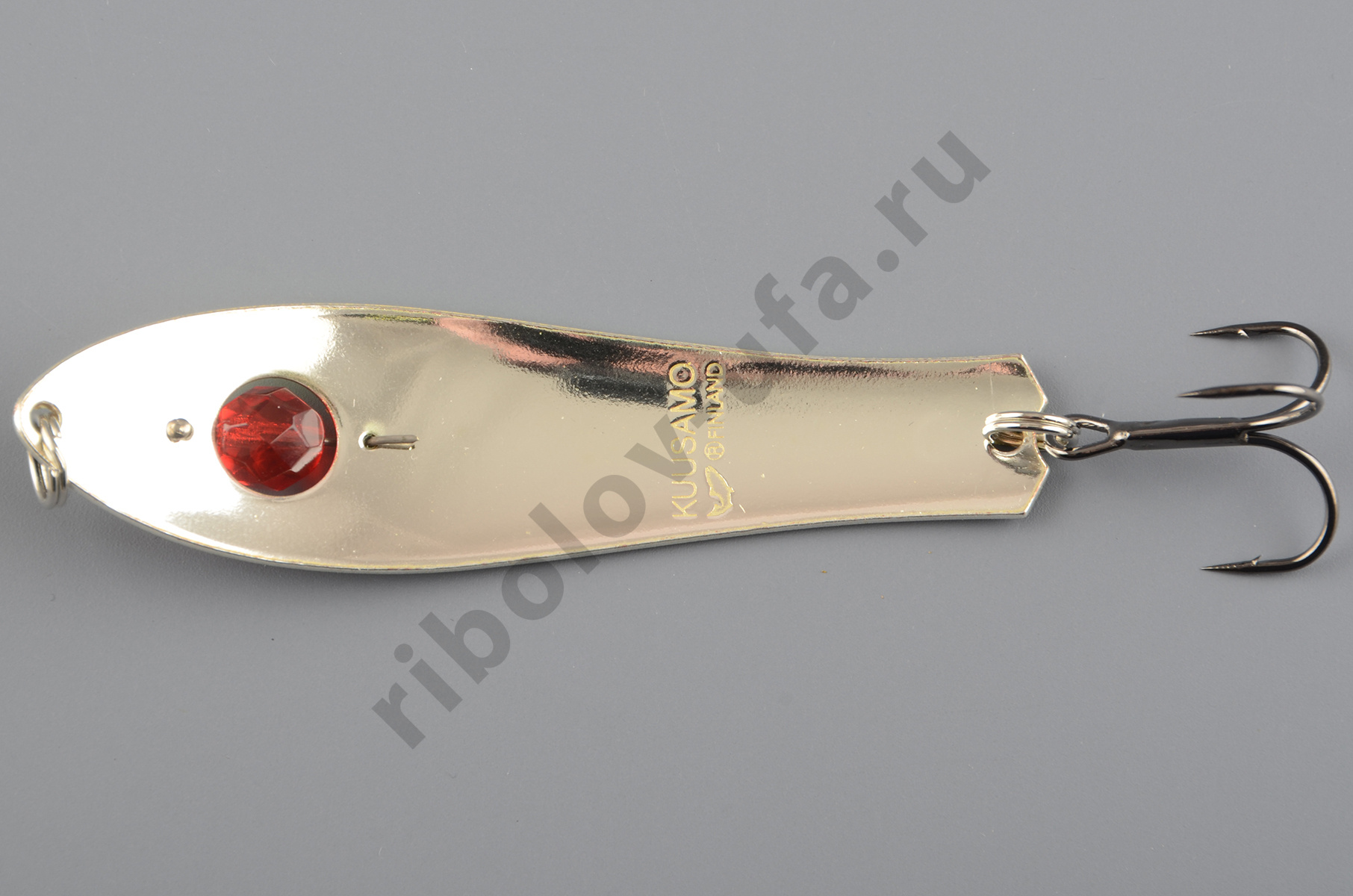 Блесна колеб. Kuusamo Professor 3, 75/12 (бусинка) BL/FYe-S, UV