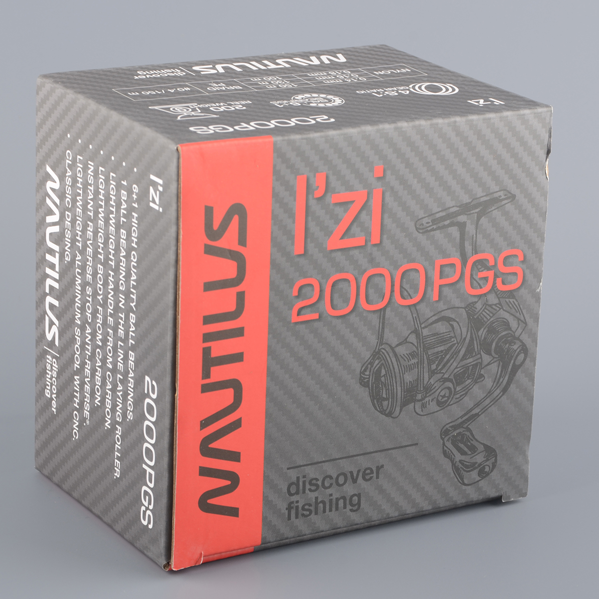 Катушка безынерц. Nautilus Izi 2000PGS