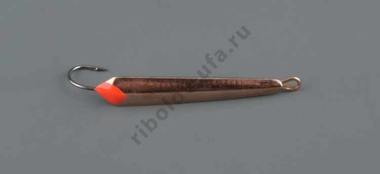 Блесна зимняя Пирс Лонг средний 1,2 гр., медь, с 1-м крючком