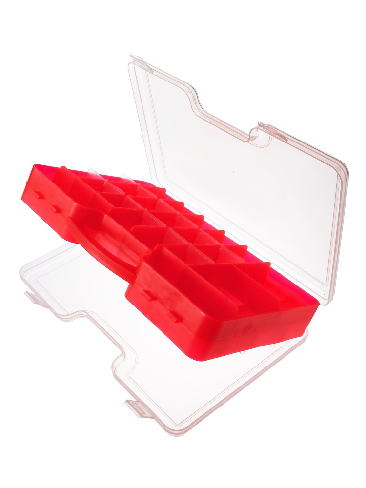 Кейс КД-1 двухсторонний с ручкой Красный (290*210*60) Три Кита