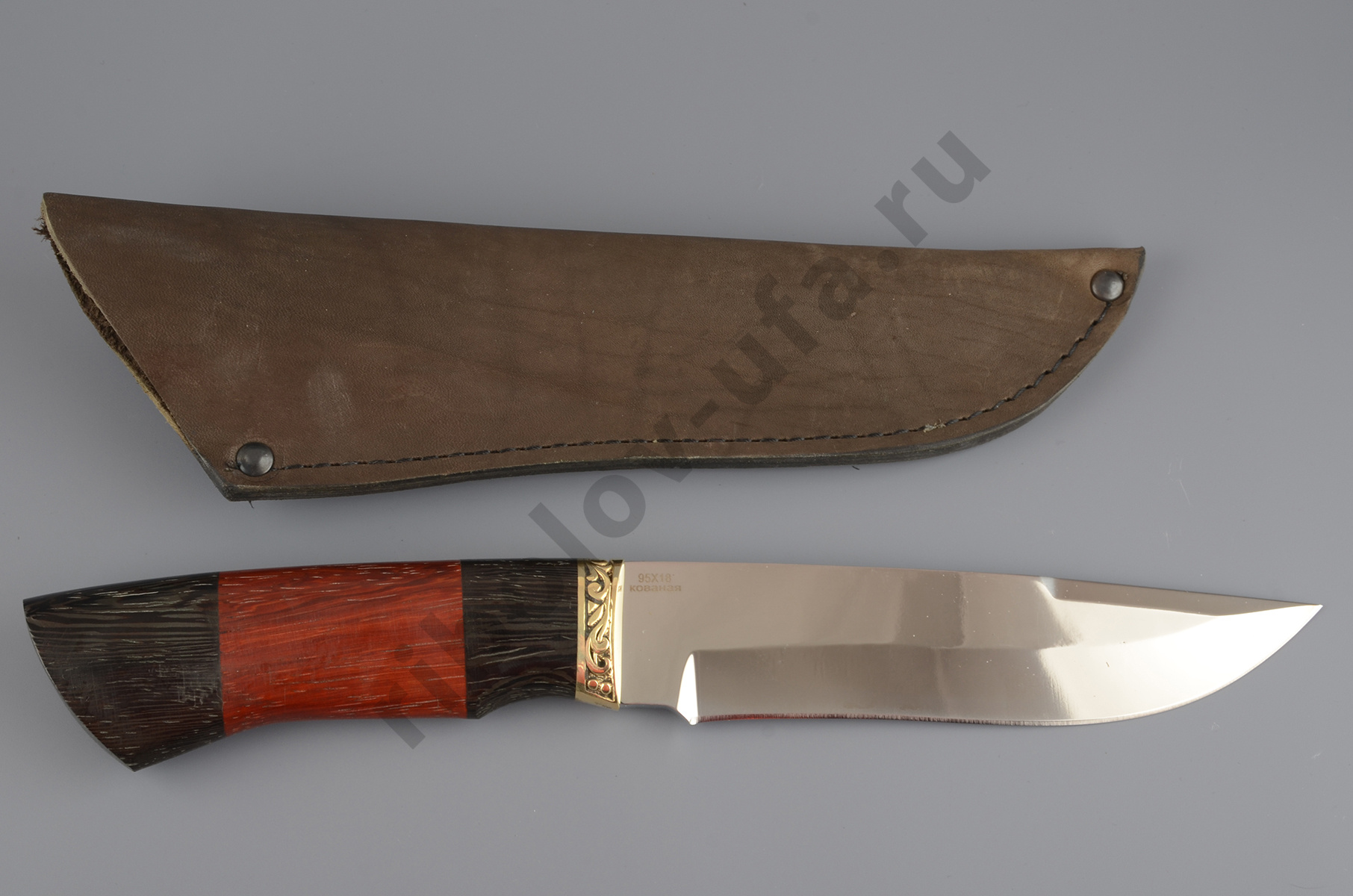 Нож туристический НР-11 кованая нерж.сталь, 95х18, ЦПД (ручная работа)