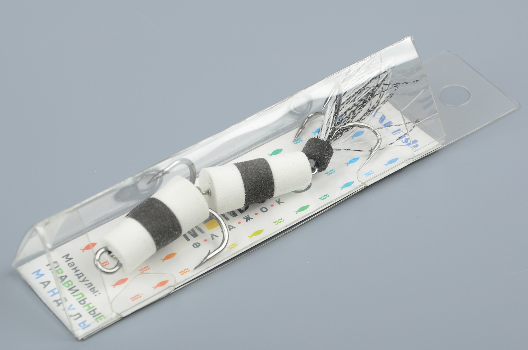 Приманка джиговая XXL Fish, Мандула Флажок, блистер мод.№1, 90мм #БЧ