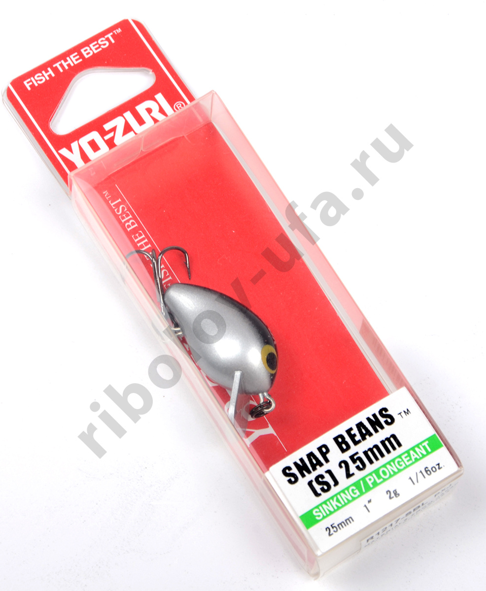 Вoблер Yo-Zuri R1217 Snap Beans 25S., 25 мм, 2 гр. цв. SBL
