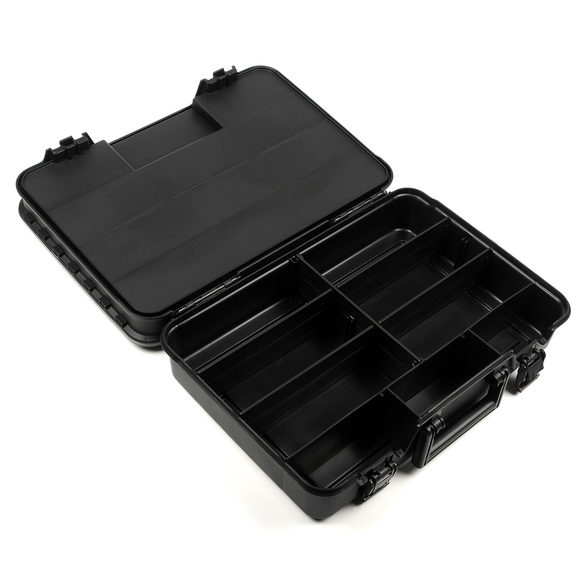 Чемодан Meiho Versus 2-ярусный (380*270*120), черный (VS-3070-BL)