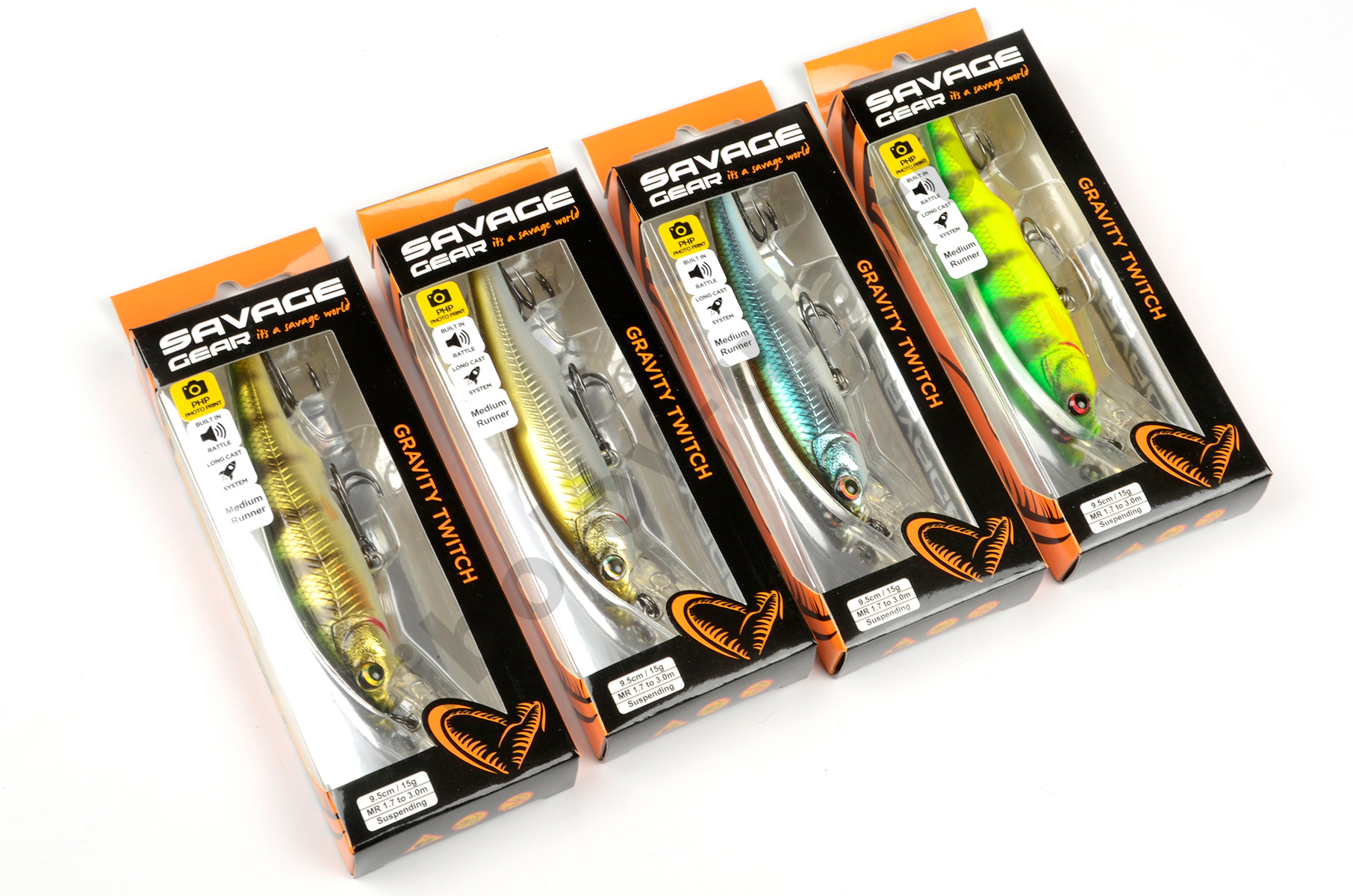 Воблер Savage Gear 3D Gravity Twitch MR 9.5мм 15гр 1,7-3м # roach