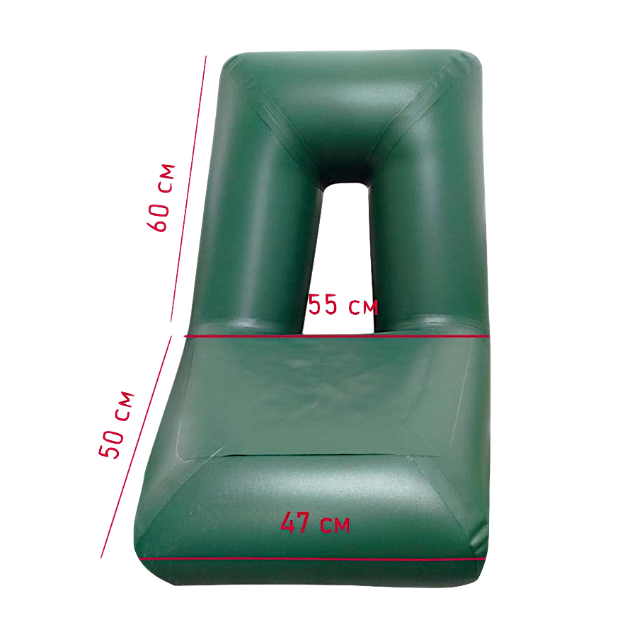 Кресло в лодку надувное для гребных лодок ПВХ Патриот