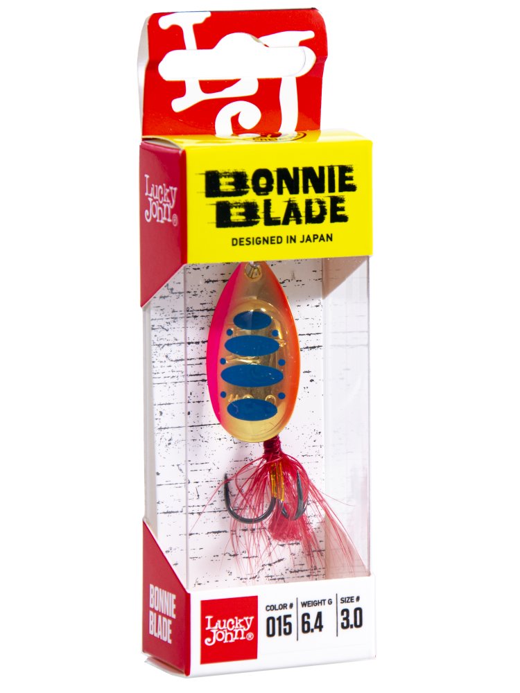 Блесна вращ. Lucky John Bonnie Blade #03, 6.4гр., цв. 015