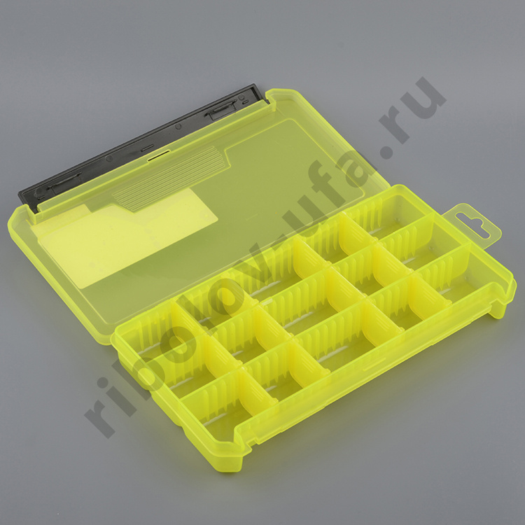 Коробка КДП-2 для приманок 230*115*35мм цв. желтый  Три Кита