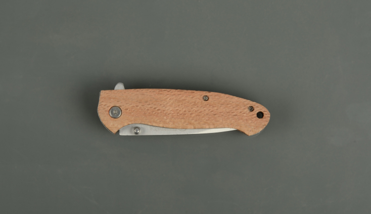 Нож складной Kosadaka N-F24 19.8/11.2 см, 103 гр., с деревянной рукояткой