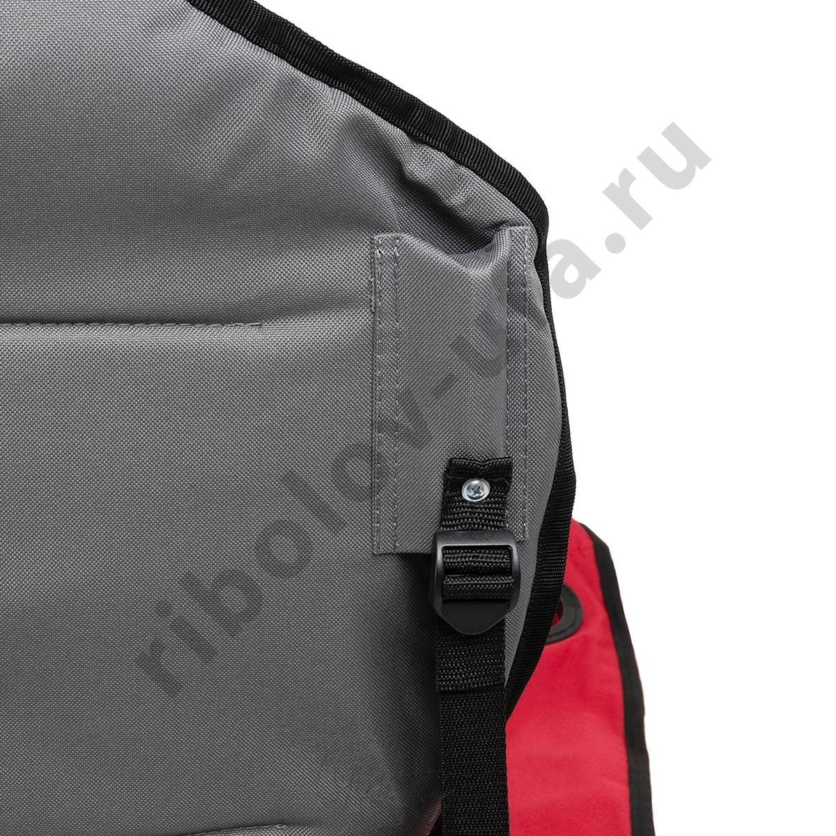 Кресло складное Nisus серый/красный/черный N-244-GRD-1