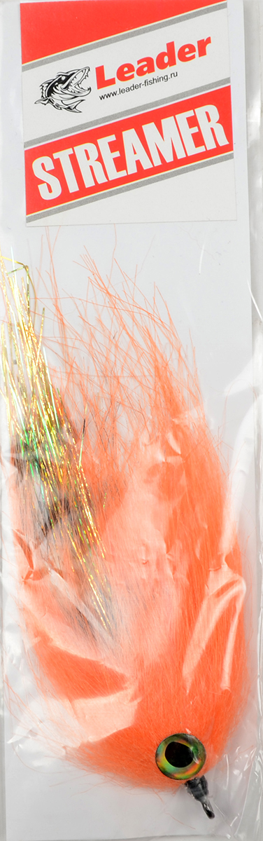 Джиг-Стример Leader размер S, 100-110мм. кр. 1/0 Цвет 0653