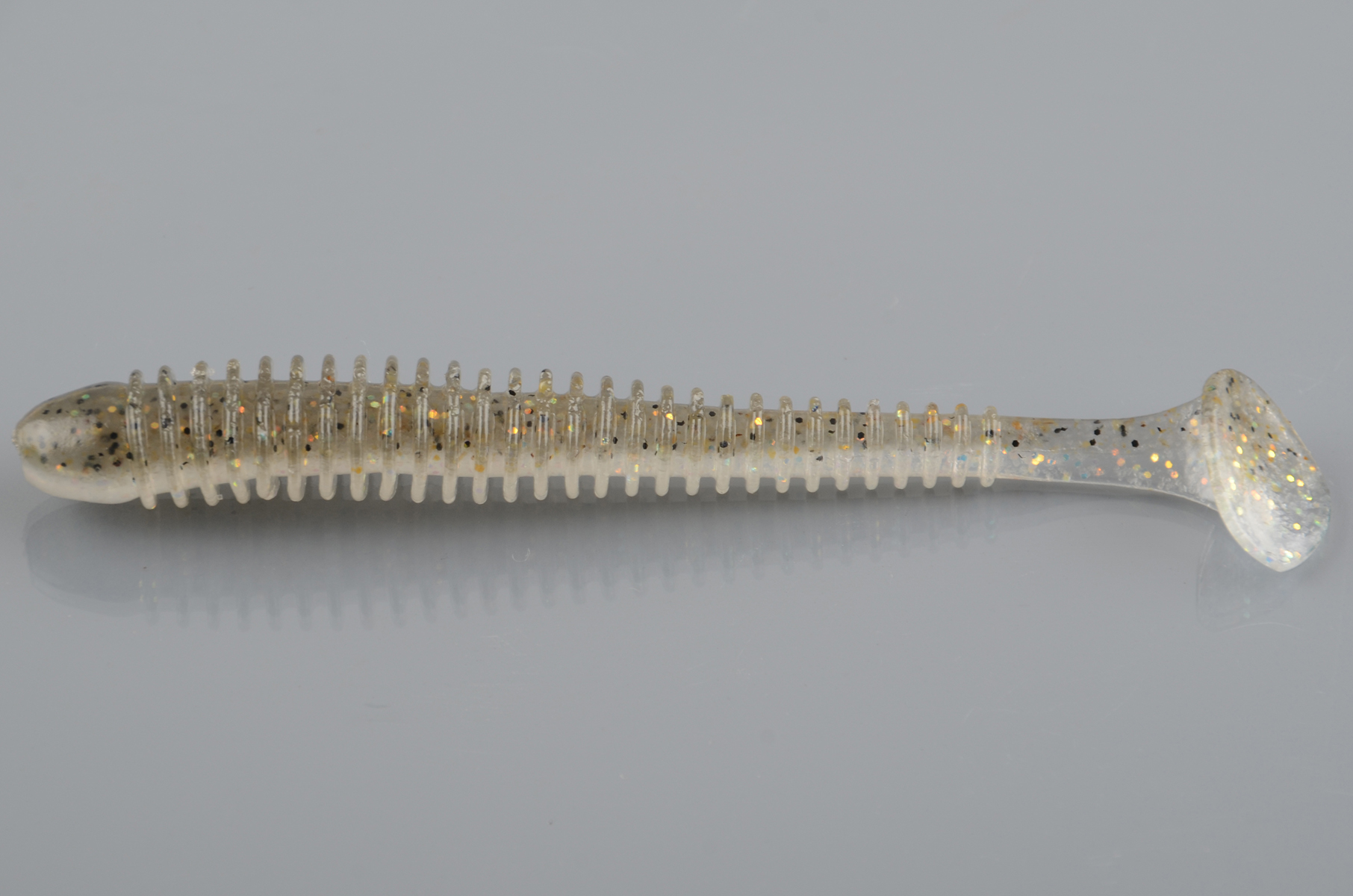 Силиконовая приманка Keitech Swing Impact 3.5 inch 8.8см 3.3гр (8шт/уп) # 410 Crystal Shad