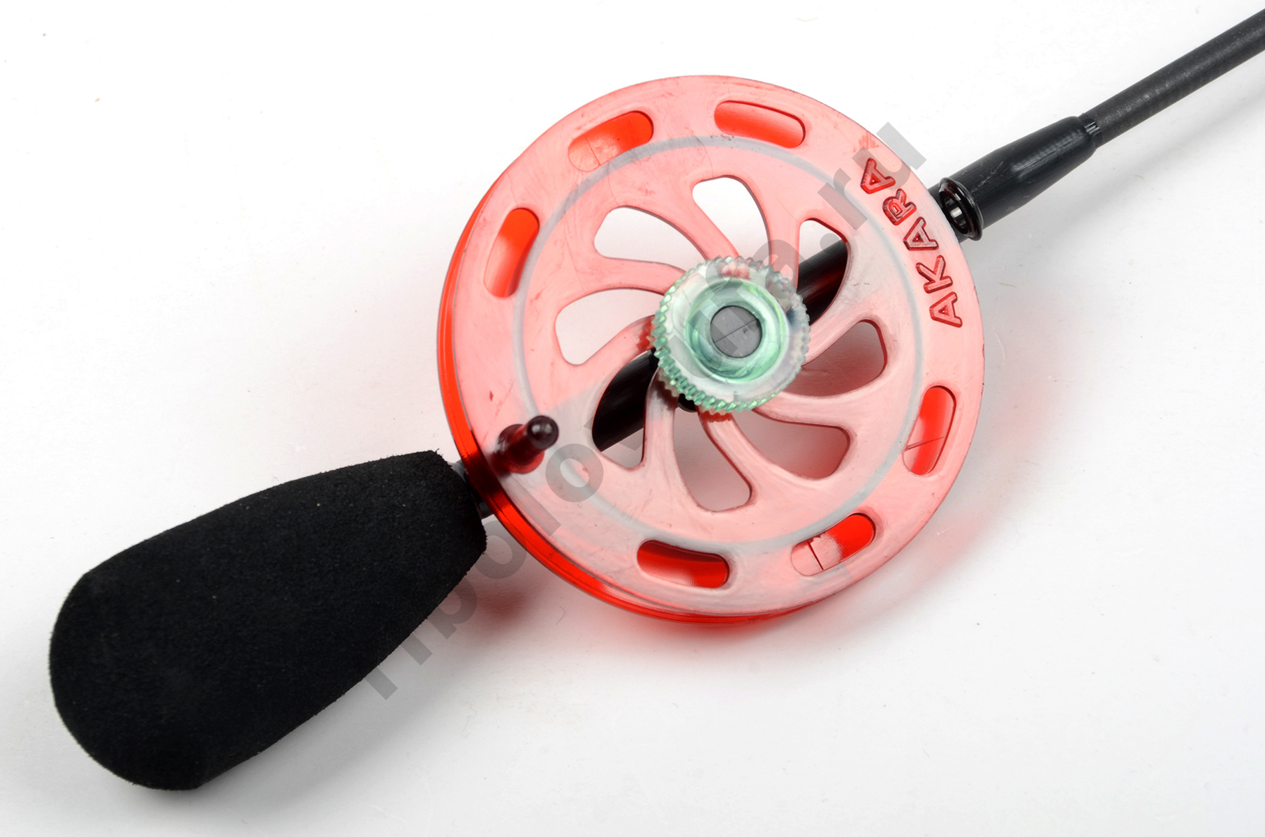 Удочка зимняя Akara Leader N с катушкой (хлыст Hi Carbon fast teleskop 3 составной)