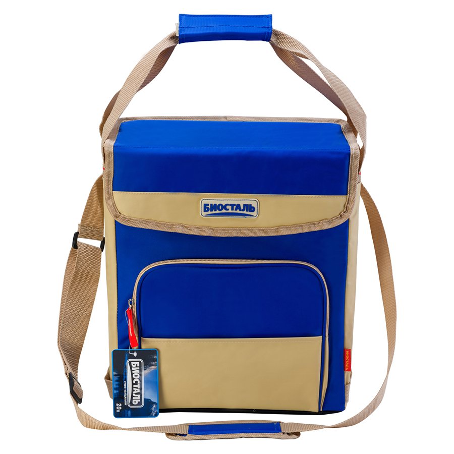 Сумка холодильник Biostal Кемпинг 30л TC-30B цв. Альпийский синий