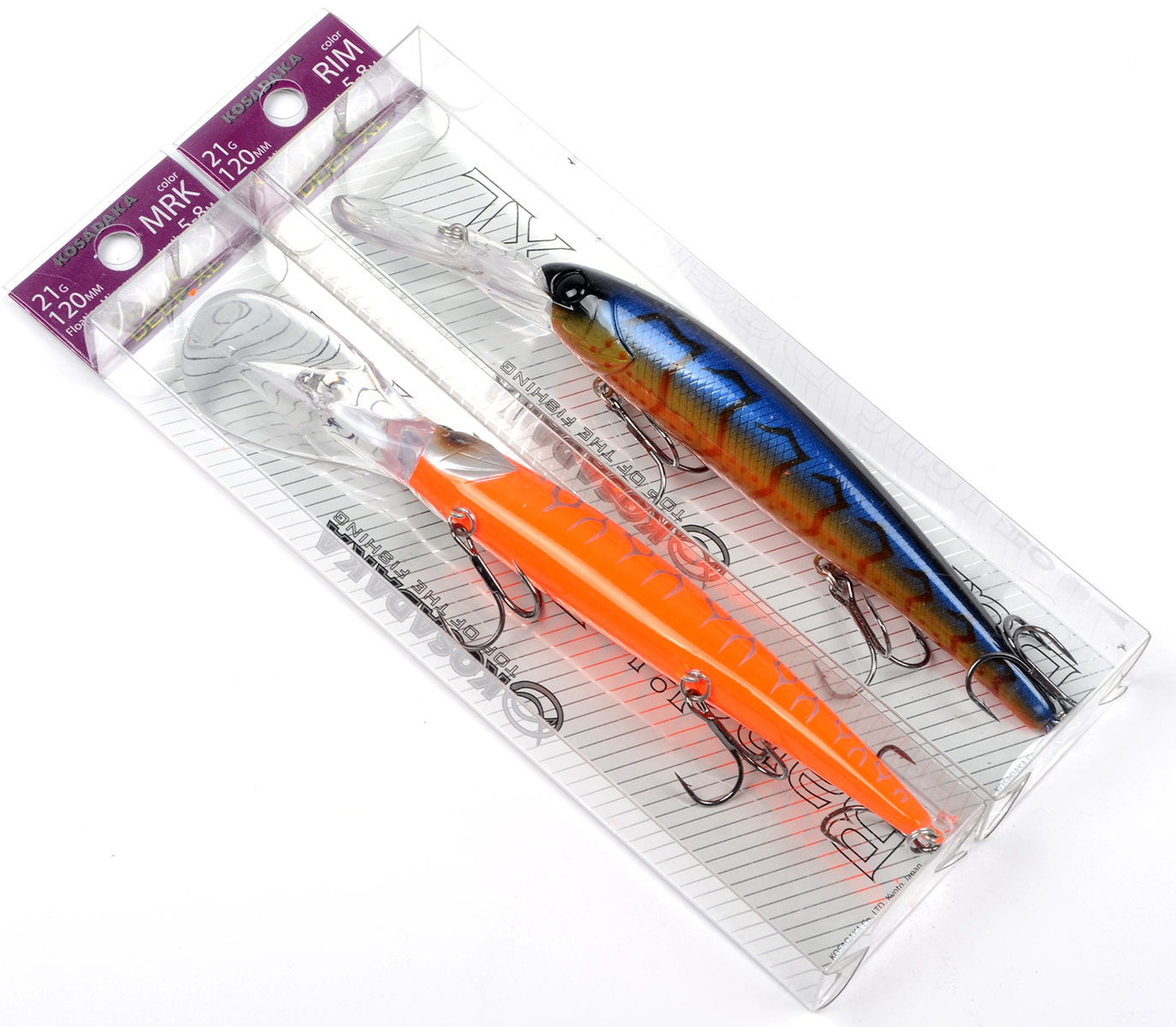 Воблер Kosadaka Bandit Deep XL 120F, плав., 120мм, 21г, 5-8м, цв.MRK