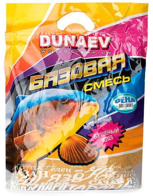 Прикормка Dunaev Базовая смесь Река (2,5 кг)