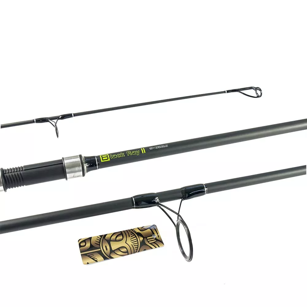 Удилище карповое Caiman Black Ray II carp BY3902 3,9м, 4Lbs, 2pcs 211822