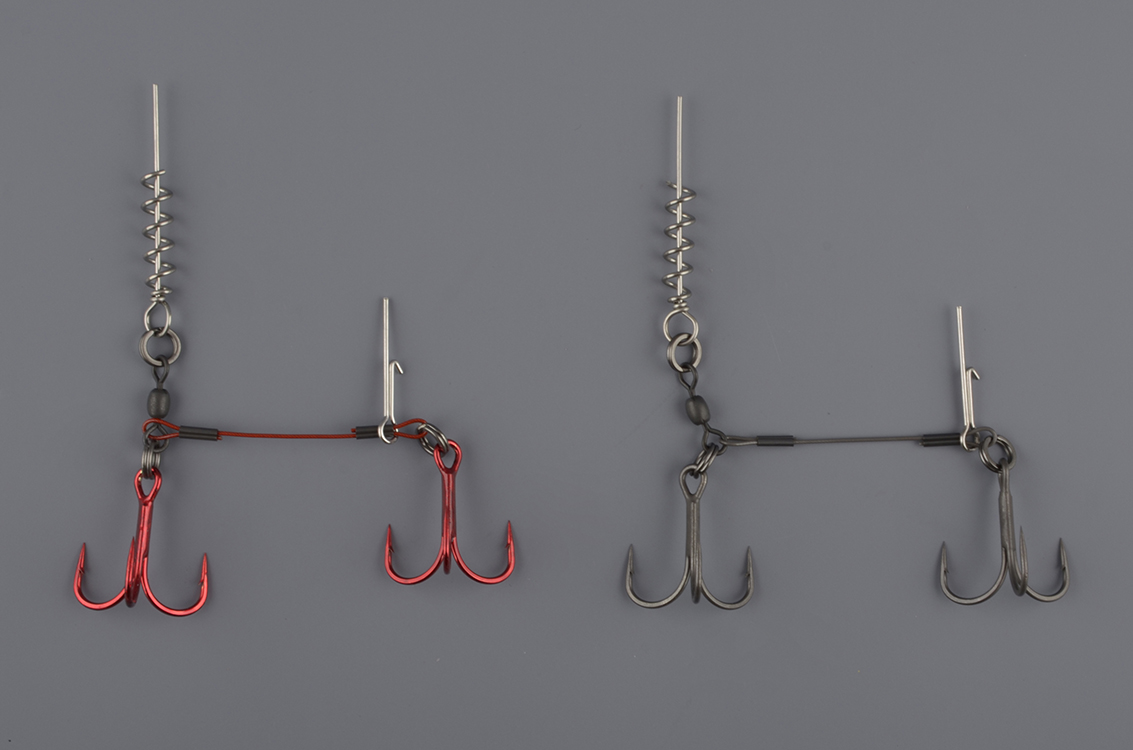 Оснастка Savage Gear Carbon49 Corkscrew 2х1