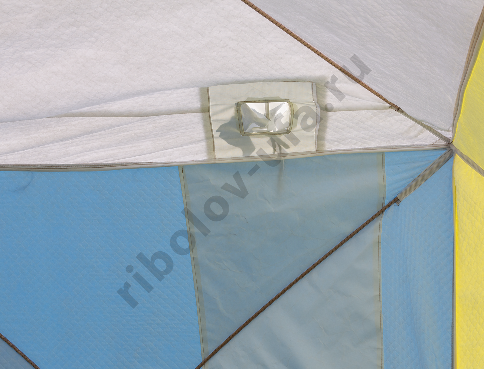 Палатка зимняя Стэк Куб Дубль 3 Т трехслойная дышащ (4.40*2.20*2.05)