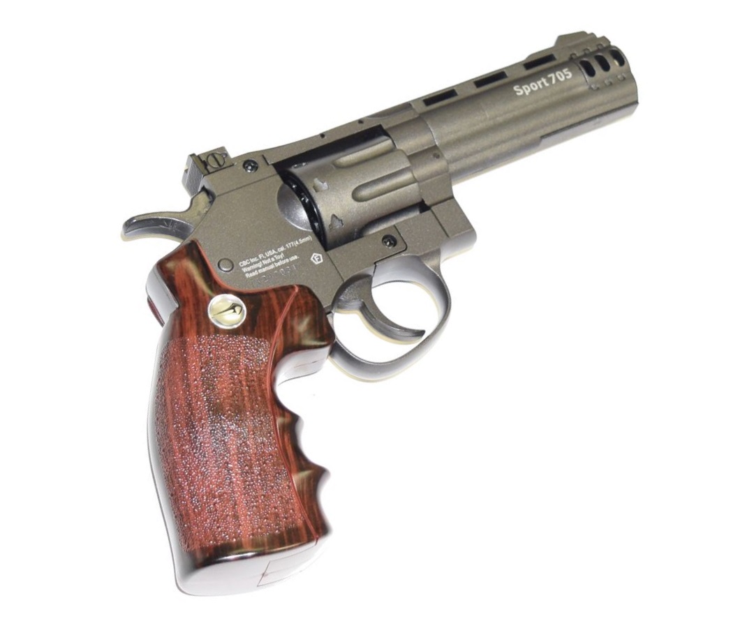 Револьвер пневм. Borner Sport 705 кал 4,5мм (с картриджи 8шт)