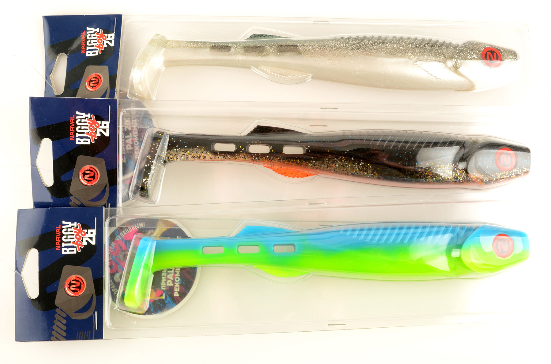 Силиконовая приманка Narval Biggy Boy 26cm #034-Black Prince