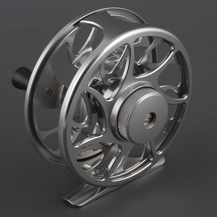 Катушка нахлыстовая Aquatic L6 5/6 класс (металлическая,начального уровня)